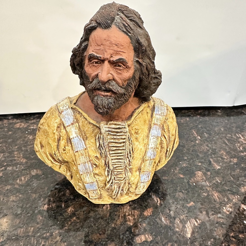 VTG Daniel Monfort Original Jim Baker Western Sculpture Boulder Colorado Rare